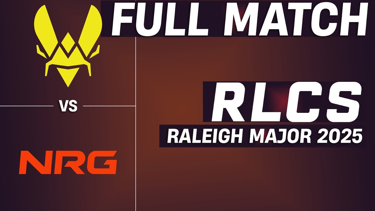 [FULL MATCH] Vitality vs NRG | RLCS 2025 - Raleigh Major