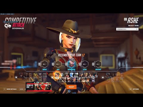 THE #1 HITSCAN?! SUREFOUR ASHE GAMEPLAY OVERWATCH 2 SEASON 2
