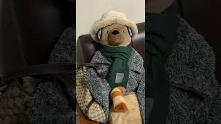 くま子の友達　パン蔵くん　#レッサーパンダ #最強寒波