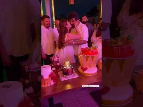 #Nayanthara Kisses and Holds Hubby #VigneshShivan Close As She Wishes Him On Birthday