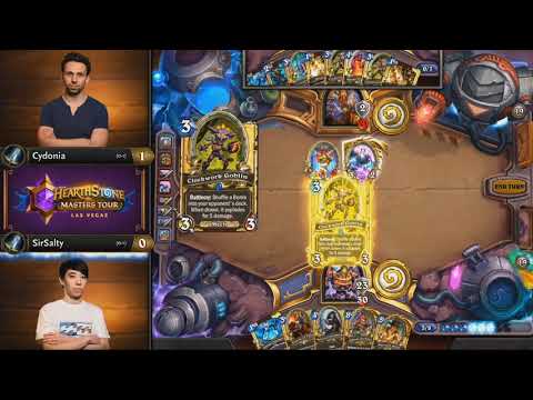 Hearthstone Masters Tour Las Vegas 2019: Cydonia vs SirSalty | Day 1 Swiss Stage