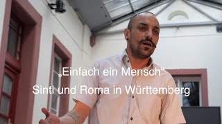 Einfach ein Mensch Sinti und Roma in Württemberg