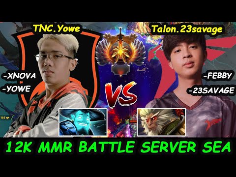 Talon.23savage Monkey King vs TNC.Yowe Storm Spirit - 12K MMR Server SEA Battle Epic Fight Dota 2