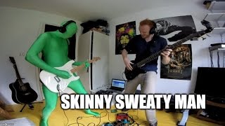 Skinny Sweaty Man - Red Hot Chili Peppers (Guitar cover &amp; Bass cover)