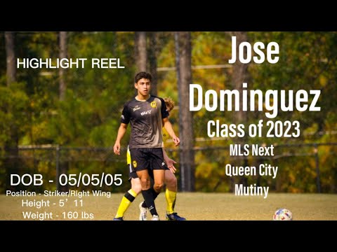 Jose Dominguez's Men's Soccer Recruiting Profile