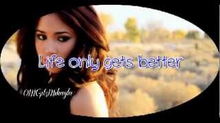 Jasmine Villegas - Paint A Smile - Lyrics - NEW SONG 2013 (HD)