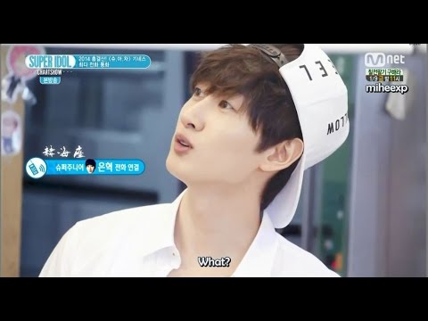 [ENG SUB] 141219 Super Idol Chart Show - Ryeowook's Call Out to Eunhyuk