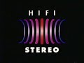 HI FI Stereo Logo VHS Movie