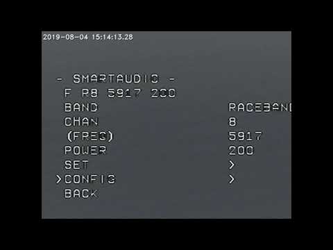 AKK FX2 SmartAudio на контроллере MATEKSYS F405-CTR