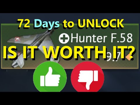 Hunter F.58 - Is it WORTH it? A basic Review for War Thunder