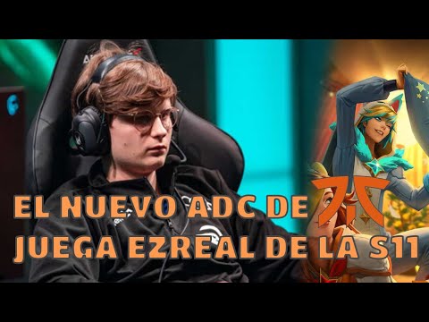 EL NUEVO ADC DE FNC (UPSET) JUEGA EZREAL DE LA S11!!!! //Stream highlights//