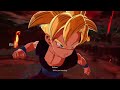 Dragon Ball Sparking Zero Gohan Teen Super Saiyan Vs Great Ape Baby With Banter Scene