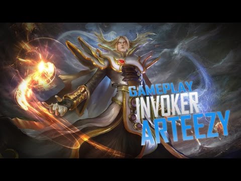 Arteezy (Invoker) - Gameplay Dota 2