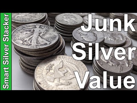 How To Find The Dollar Value Of "Junk Silver" - I Show You How