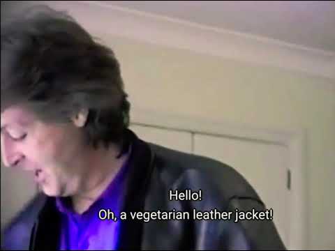 Paul McCartney visits George Harrison and touches his face like his baby brother.