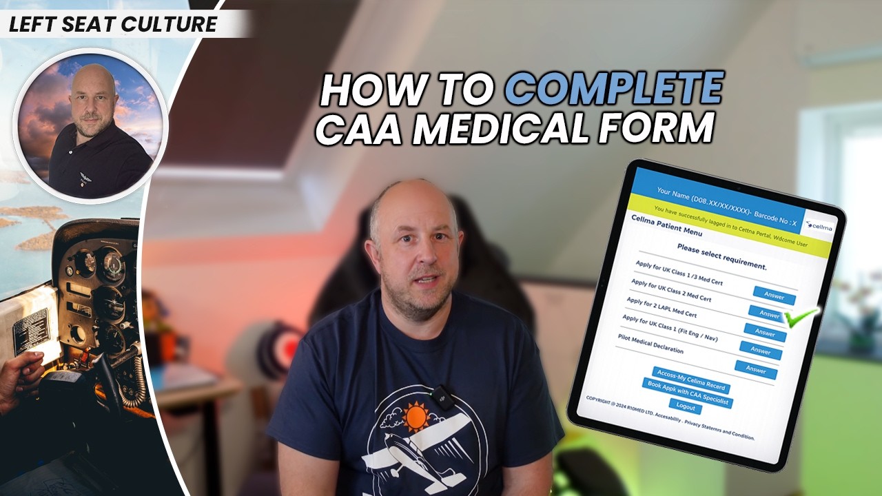 CAA Class 2 Medical Form Guide (CELLMA) | What Pilots Need to Know