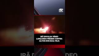 Irã divulga vídeo lançando mísseis contra alvos dos EUA; veja #Shorts