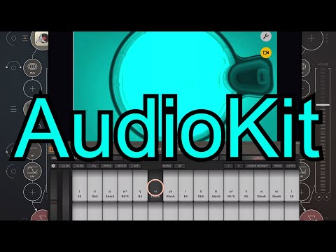 AudioKit Synths - AudioKit reverb - Bass 808 - Synthone - FM player 2 - Digitalism - Retro Piano iOS