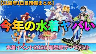 【FGO】水着リリスきちゃああ！？水着2026情報がヤバすぎる！シルエット予想も！