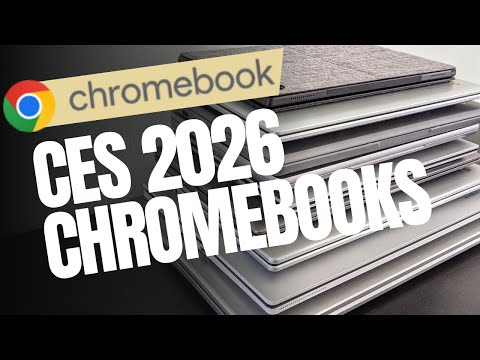 New Chromebooks from CES 2026 (HP, ASUS, Lenovo)