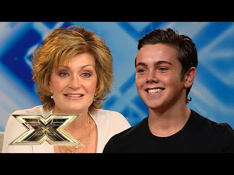 17-year-old Ray Quinn's got that OLD SCHOOL swing! | The X Factor Auditions