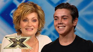 17-year-old Ray Quinn's got that OLD SCHOOL swing! | The X Factor Auditions
