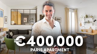 TOURING a RENOVATED ONE BEDROOM apartment in the heart of PARIS | PROPERTY TOUR