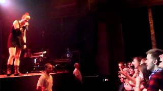 Garbage :   &quot;Trip My Wire&quot; (short jam) + &quot;The World Is Not Enough&quot;   E-werk, Koln 26-11-12