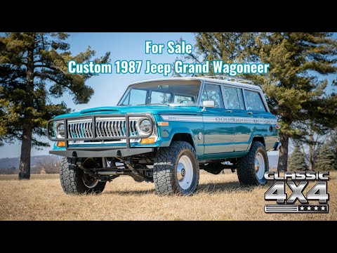 Sold: Custom 1987 Jeep Grand Wagoneer SJ