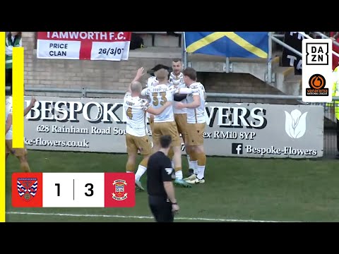 Dagenham & Redbridge 1-3 Tamworth (NL 2024/25)