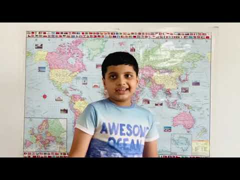 A tour of Asian countries,capital and language with Reyansh..
