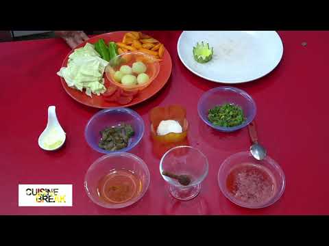 Sakafo atoro anao anio : "Bol de riz au poulet et légumes"