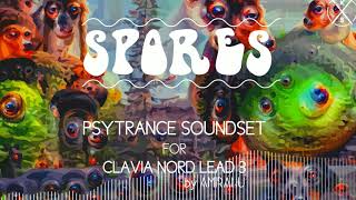 Video thumbnail for Spores Psytrance Soundset for Clavia Nord Lead 3 - Full On/Dark/Forest/Prog Psytrance Patches 2020 by Kulshan Studios