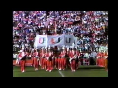 University of Miami Band of the hour - old school