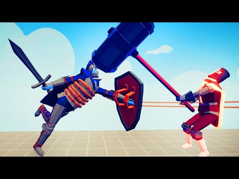 GIANT HAMMER + LASSO vs EVERY UNIT | TABS Totally Accurate Battle Simulator