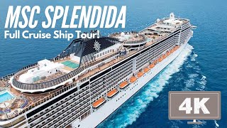 MSC Splendida- Cruise Tour in 4K (2024.11)