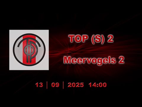 TOP (S) 2 - De Meervogels 2 - Zaterdag 13 September 2025 om 14:00