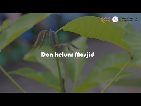 doa keluar masjid