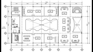 [THIẾT KẾ] KHÔNG GIAN BILLIARD ĐẦY THÁCH THỨC VỚI NHỊP 10-14M VÀ HAI LỖ MỞ LỚN