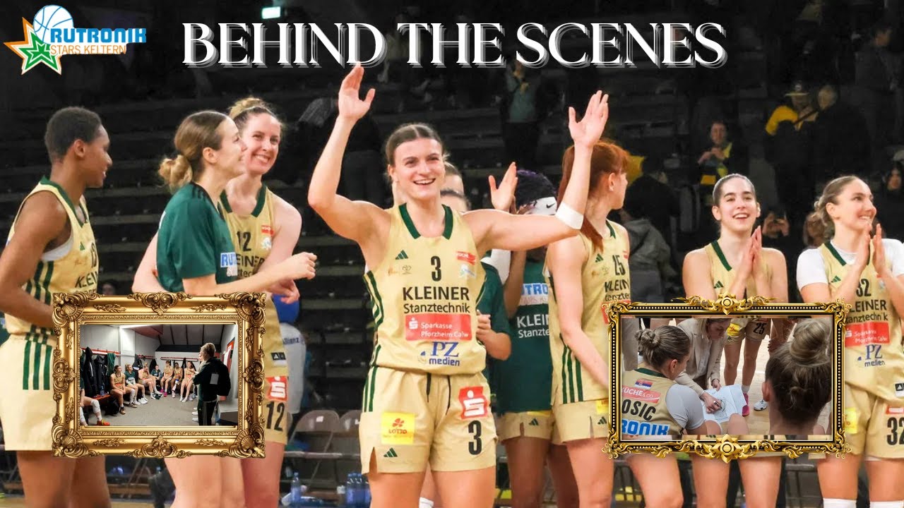 BEHIND THE SCENES BEIM DBBL FINAL FOUR MIT DEN RUTRONIK STARS KELTERN!