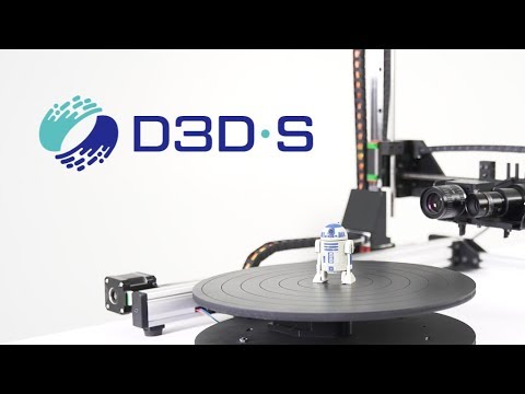 D3D-s: High-quality desktop 3D scanner.