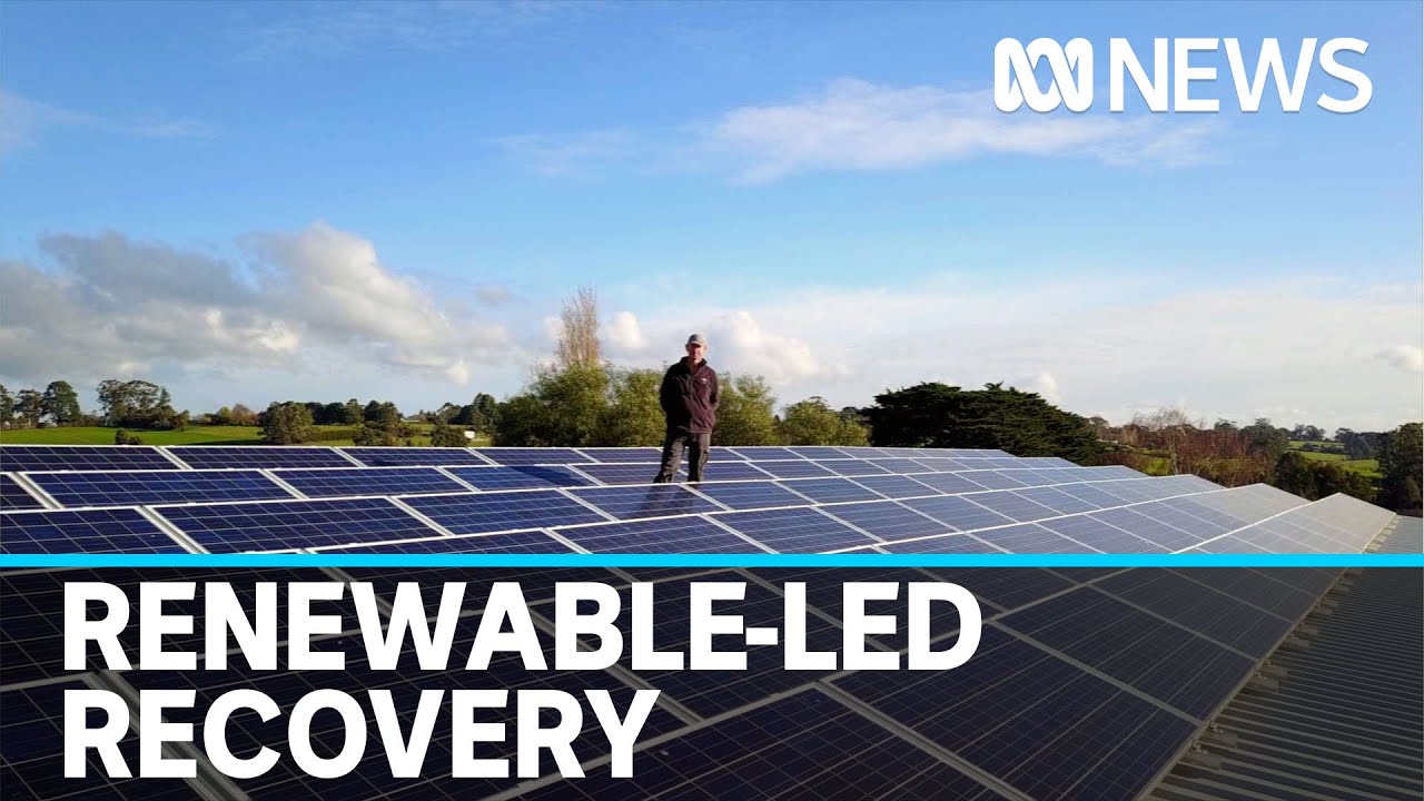 Industry backs calls for renewables to lead Australia back to prosperity | ABC News