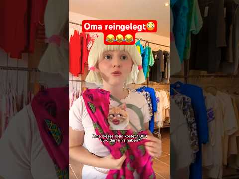 Oma reingelegt😳😂 #shorts #shortvideos #comedy #lustigevideos #lustig #humor #reels #funny