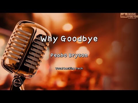 Why Goodbye - Peabo Bryson (Instrumental & Lyrics)