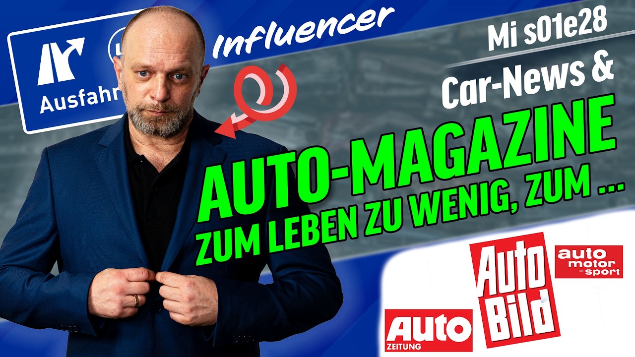 AUTO BILD · AMS · AUTO ZEITUNG - Mein Blick auf die großen Drei | Car-News | Ausfahrt.tv Show s01e28