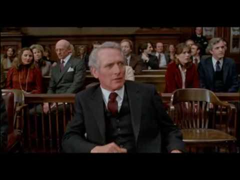 The Verdict - Jack Warden whacks off inside the courtroom.