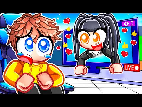 The STREAMER Has a CRUSH on Me in Roblox Strongest Battlegrounds!