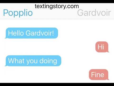 Pokemon TextingStory part 1! Popplio and Gardvoir