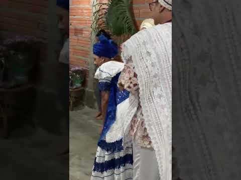 Belíssima chegada de Oyá Igbale🤍🦋