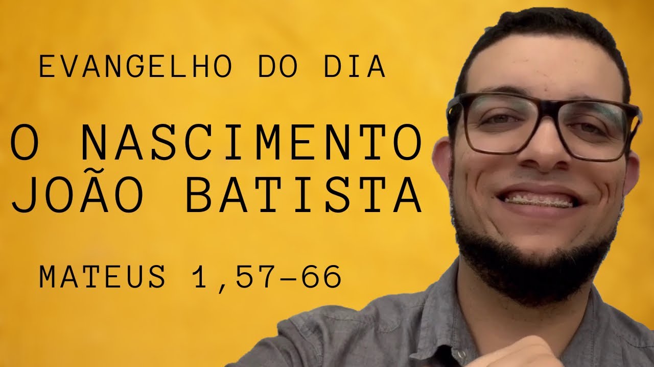 COMO FOI O NASCIMENTO DE JOÃO BATISTA? (Lc 1,57-66) | JOÃO CLAUDIO RUFINO